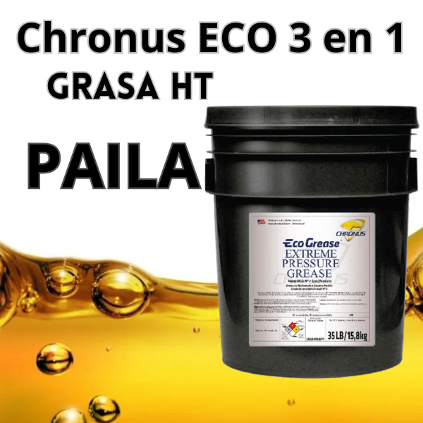 CHRONUS Grasa ECO 3 IN 1 Complex HT 15,80 kg