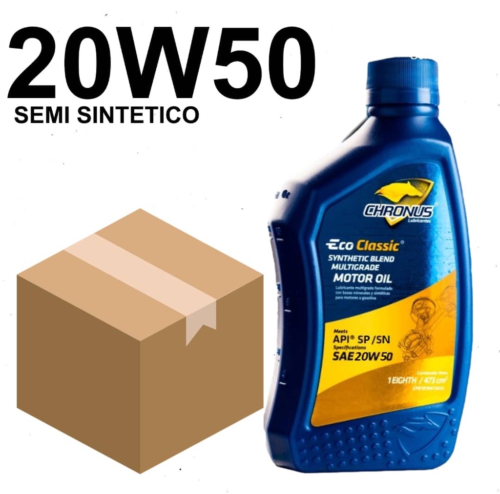 CHRONUS SAE 20W50 Semi Sintetico API SN/SP 5,68 lts
