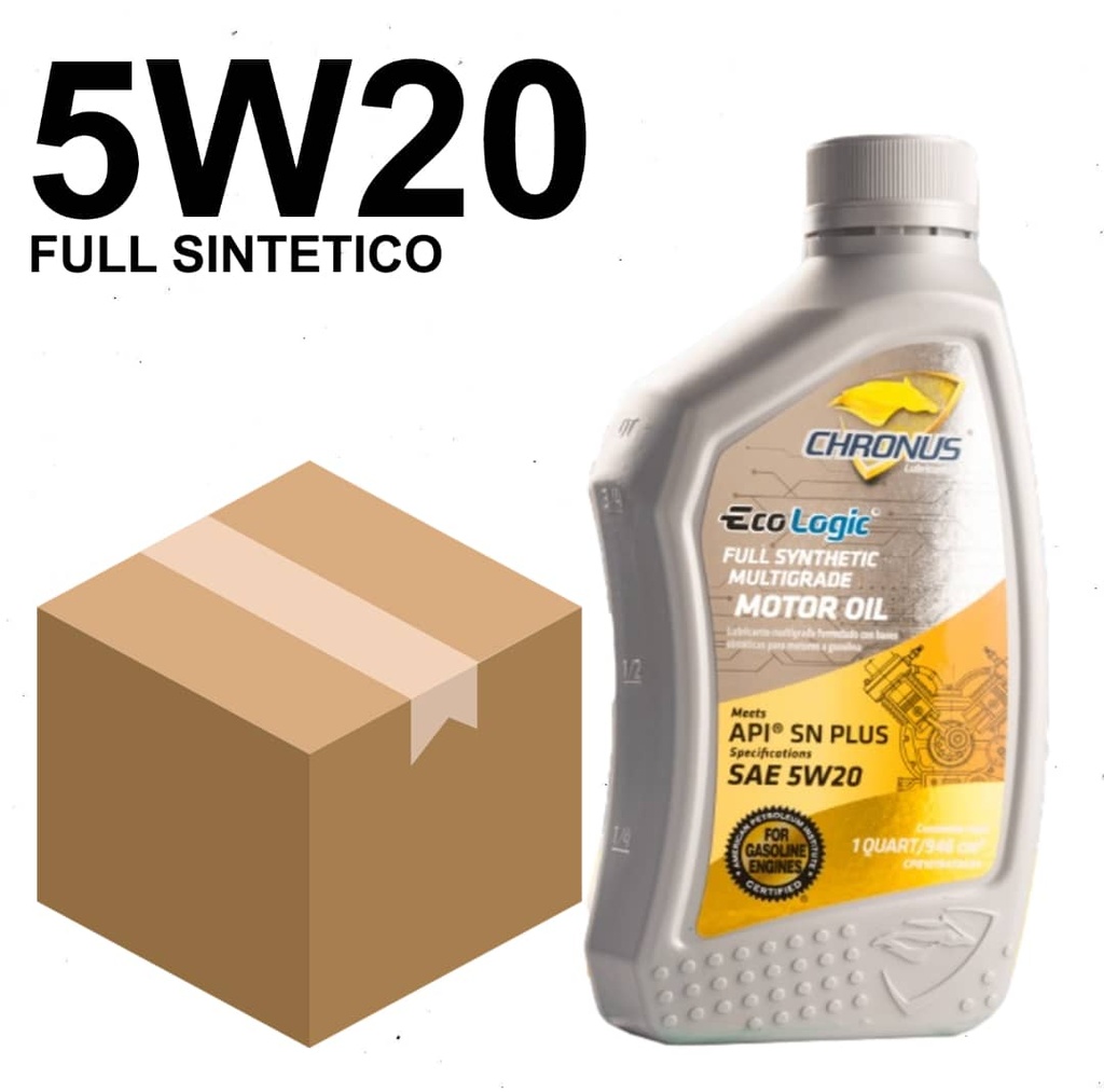 CHRONUS SAE 5W20 Sintetico API SN Plus 5,68 lts