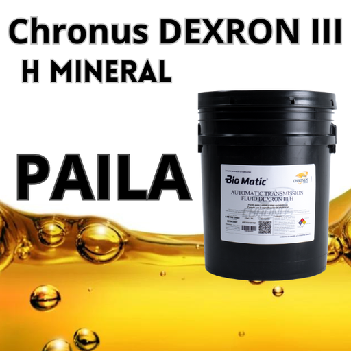 [1002801040114] CHRONUS ATF DEXRON III H Mineral 19 lts