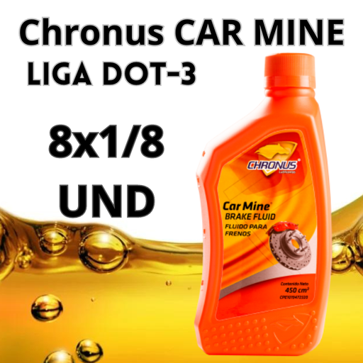 [1003504010411] CHRONUS DOT3 Fluido Para Frenos 450 ml