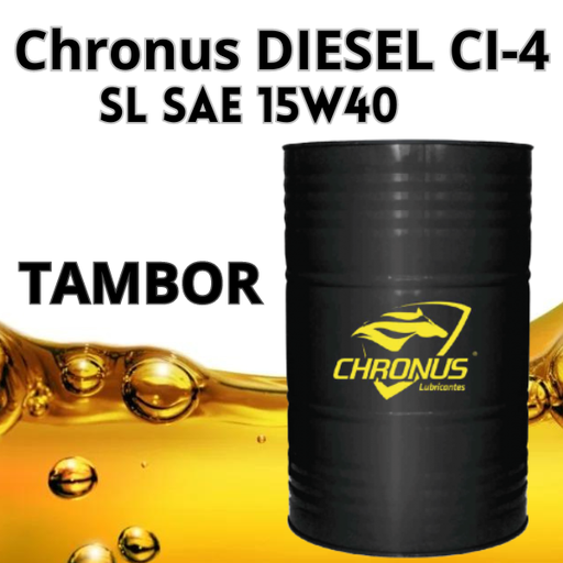 [1000701010215] CHRONUS SAE 15W40 Diesel API CI-4 SL 208 lts