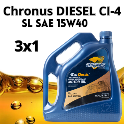 [1000701010202] CHRONUS SAE 15W40 Diesel API CI-4 SL 11,35 lts